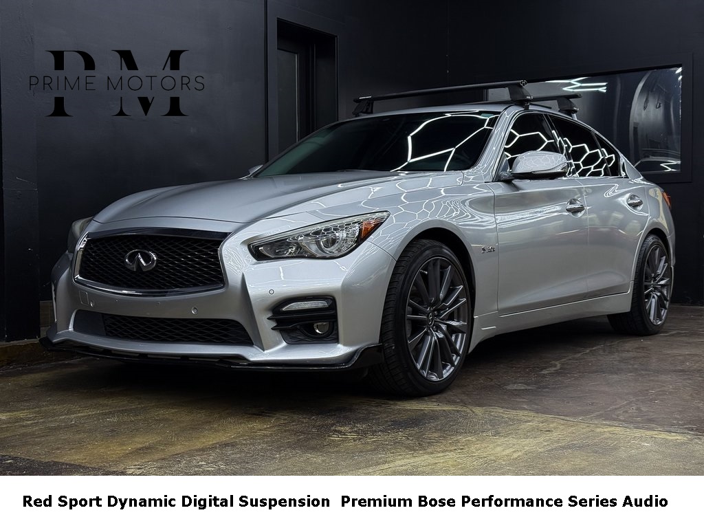 2016 INFINITI Q50 Red Sport 400