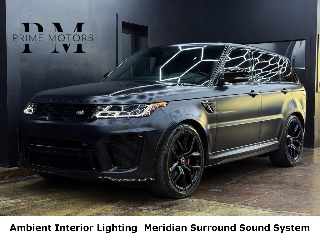 2020 Land Rover Range Rover Sport SVR