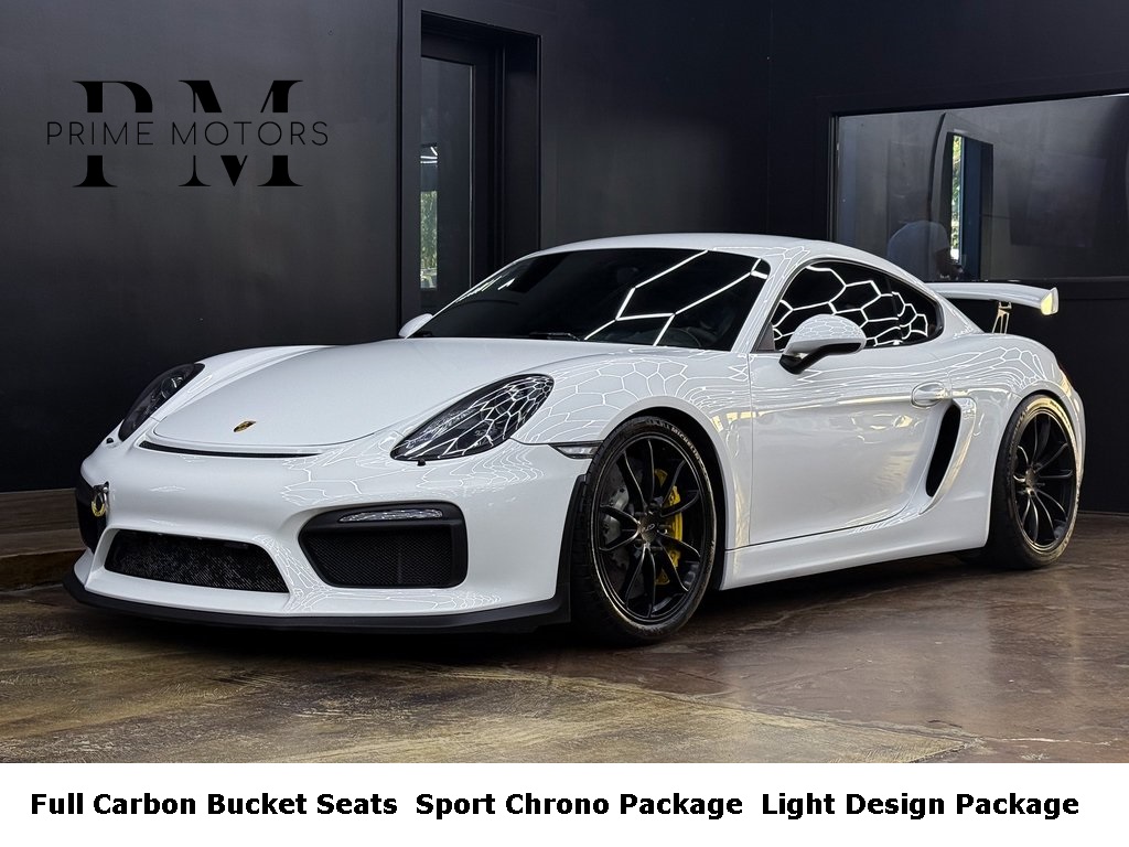 2016 Porsche Cayman GT4