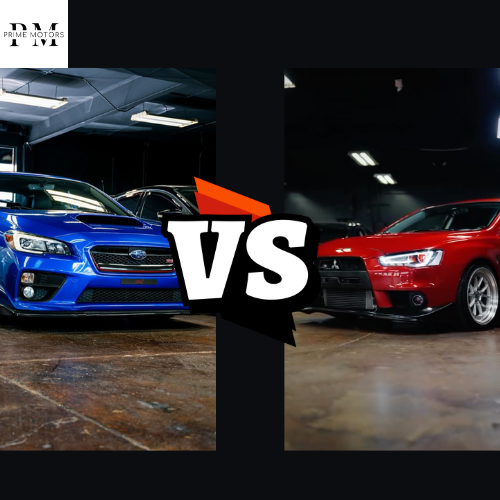 Mitsubishi EVO X vs Subaru WRX STi